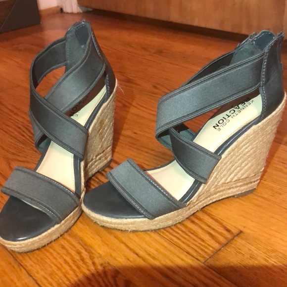 Kenneth Cole Reaction Shoes - Open toed Wedges